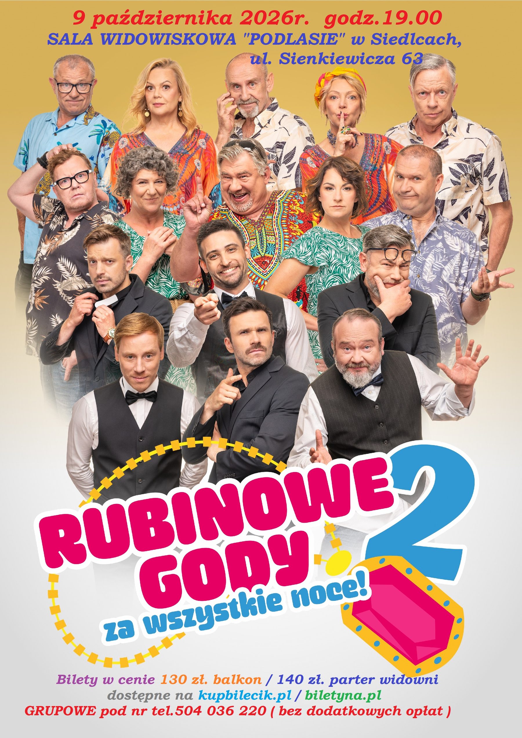 Plakat: Rubinowe Gody 2 - Za wszystkie noce